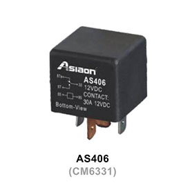 AS406汽車繼電器