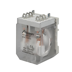 POWER RELAY AS52F-IP 2Z 40A Plastic  Metal Mount